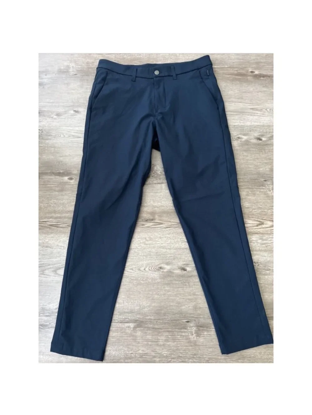 Lululemon Commission‎ Pants Mens 32x29 Navy Slim Fit Warpstreme